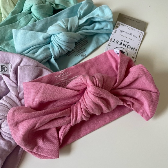 10-Pack Organic Cotton Bow Headbands - Picture 4 of 4